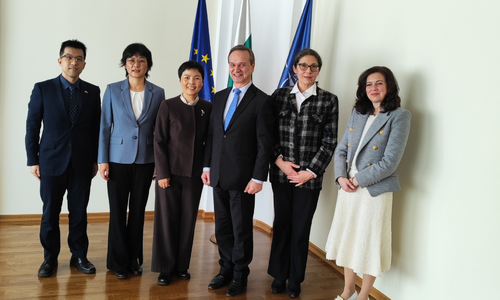 Заместник-министърът на външните работи Ради Найденов прие извънредния и пълномощен посланик на Китайската народна република в България